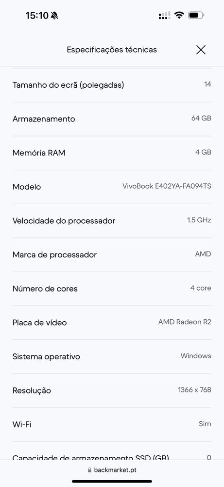 Asus Portatil - a venda URGENTE!