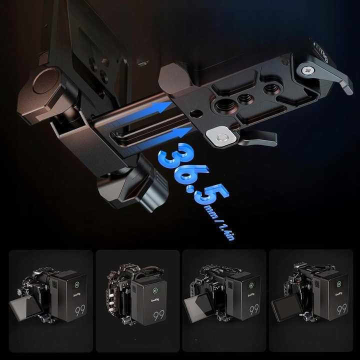 Kompaktowe Mocowanie Akumulatora SMALLRIG 4064B