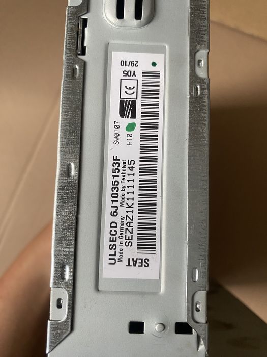 Штатна магнітола Seat Ibiza 6J Оригінал