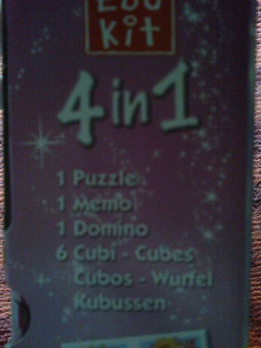 zestaw 4 w 1 z księżniczkami NOWY gry puzzle