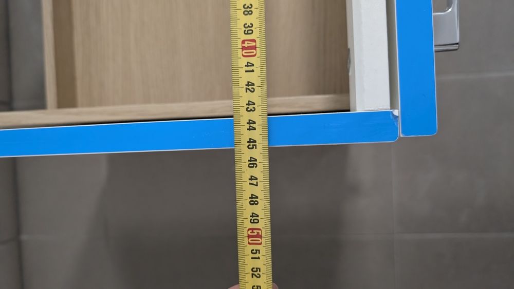 Szafka łazienkowa 45cm biała