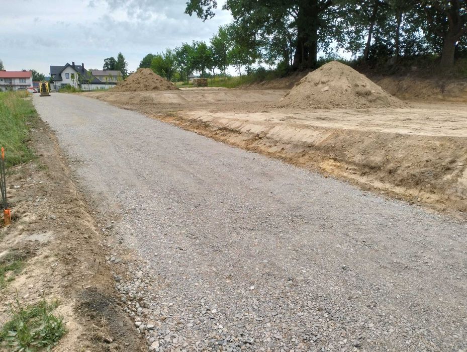 Usługi koparką prace ziemne