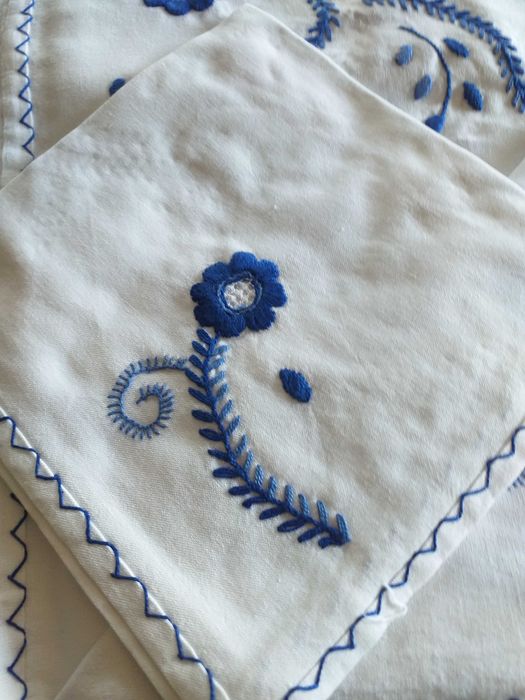 Toalha mesa bordada 3,50x1,70
