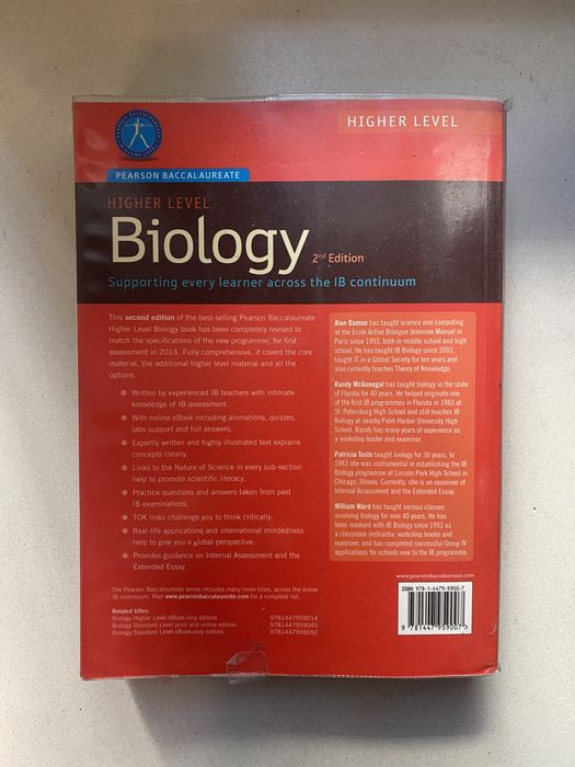 IB Biology Higher Level 2nd Edition