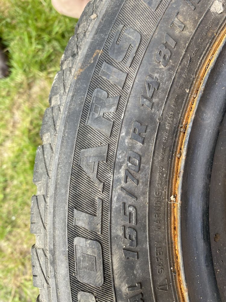 Kola zimowe 165/70 R 14 z felgami