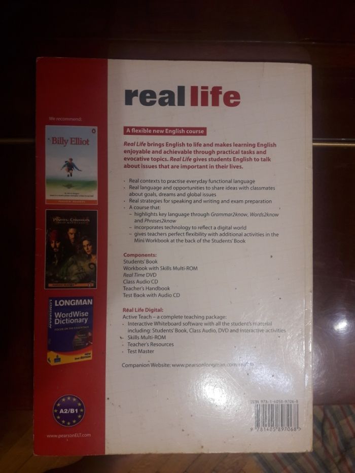 Учебник английского Real Life Global Pre-Intermediate Students' Book
