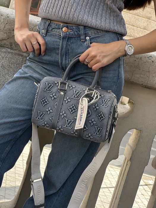 Сумка Louis Vuitton Speedy Bandoulière 25 Bag Denim Monogram