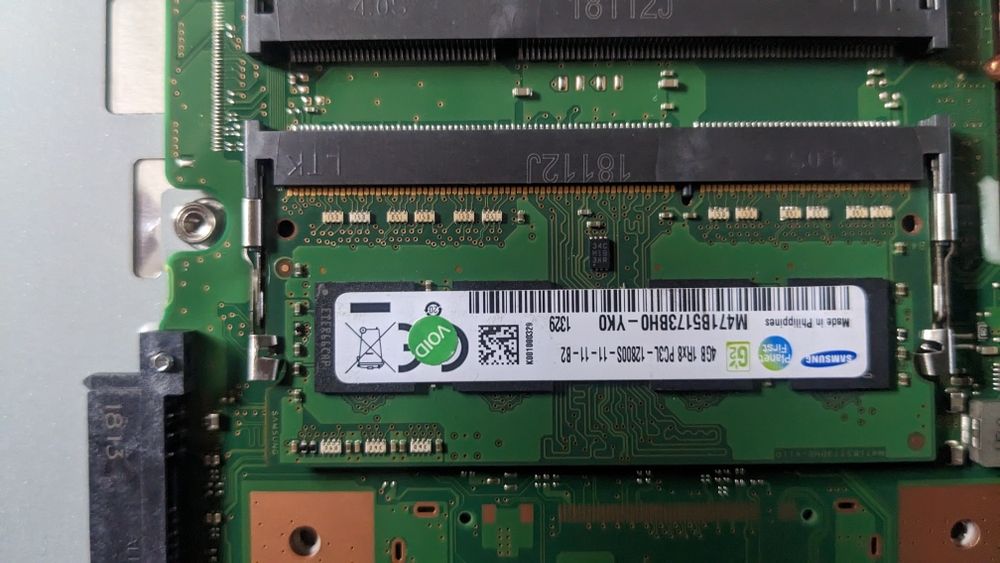 Пам'ять Samsung 8GB (SO-DIMM DDR3L 1600 MHz)