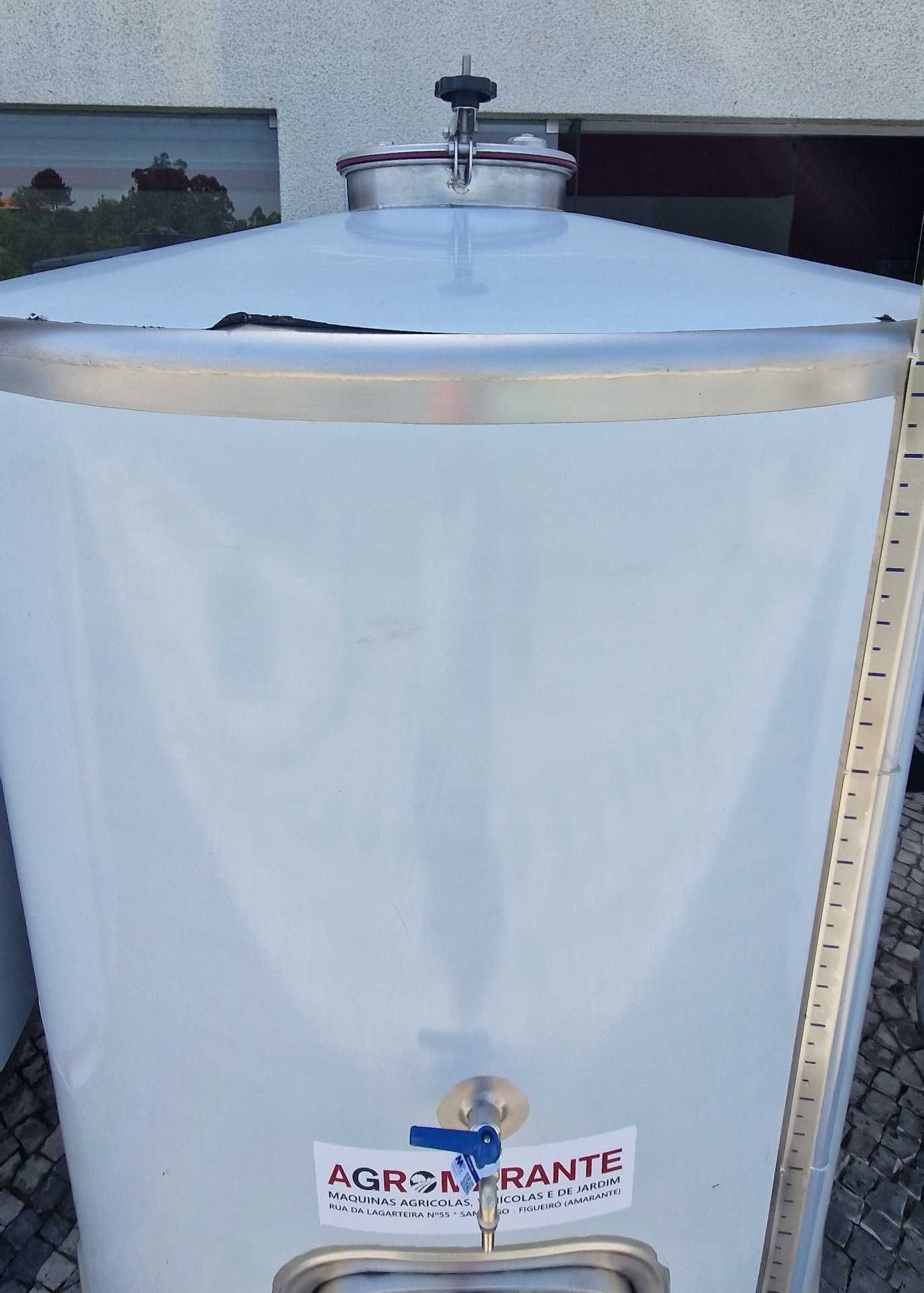 Cuba Inox 2000 Litros 2 Portas