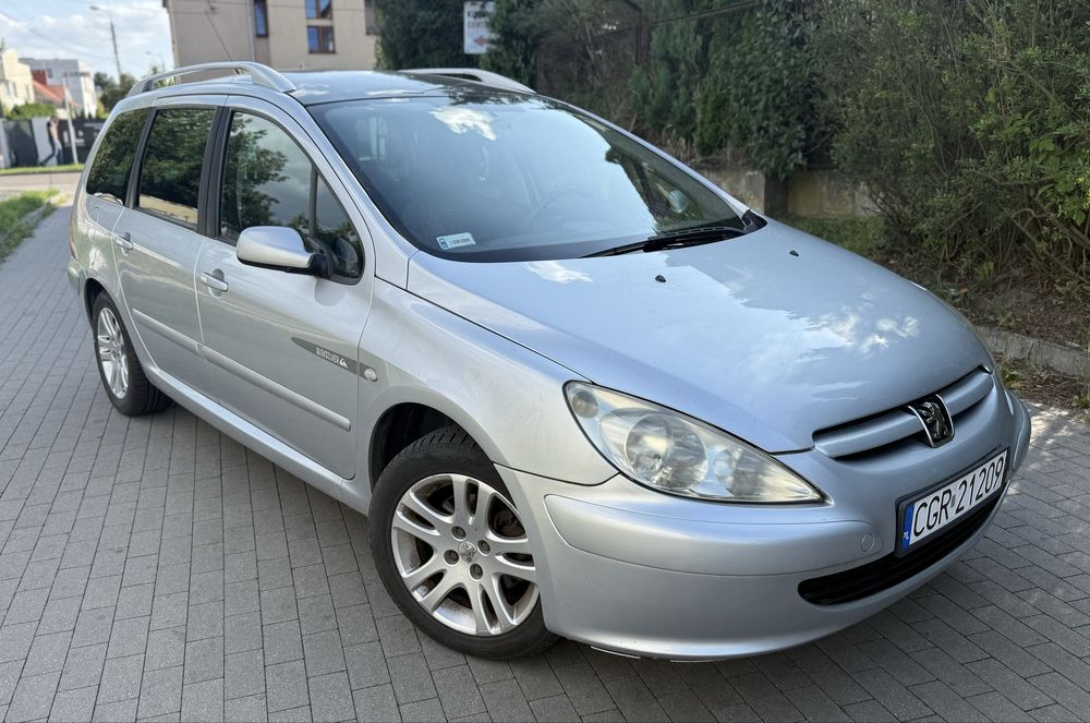 Peugeot 307 sw **panorama**klimatyzacja**7 osobiwy**