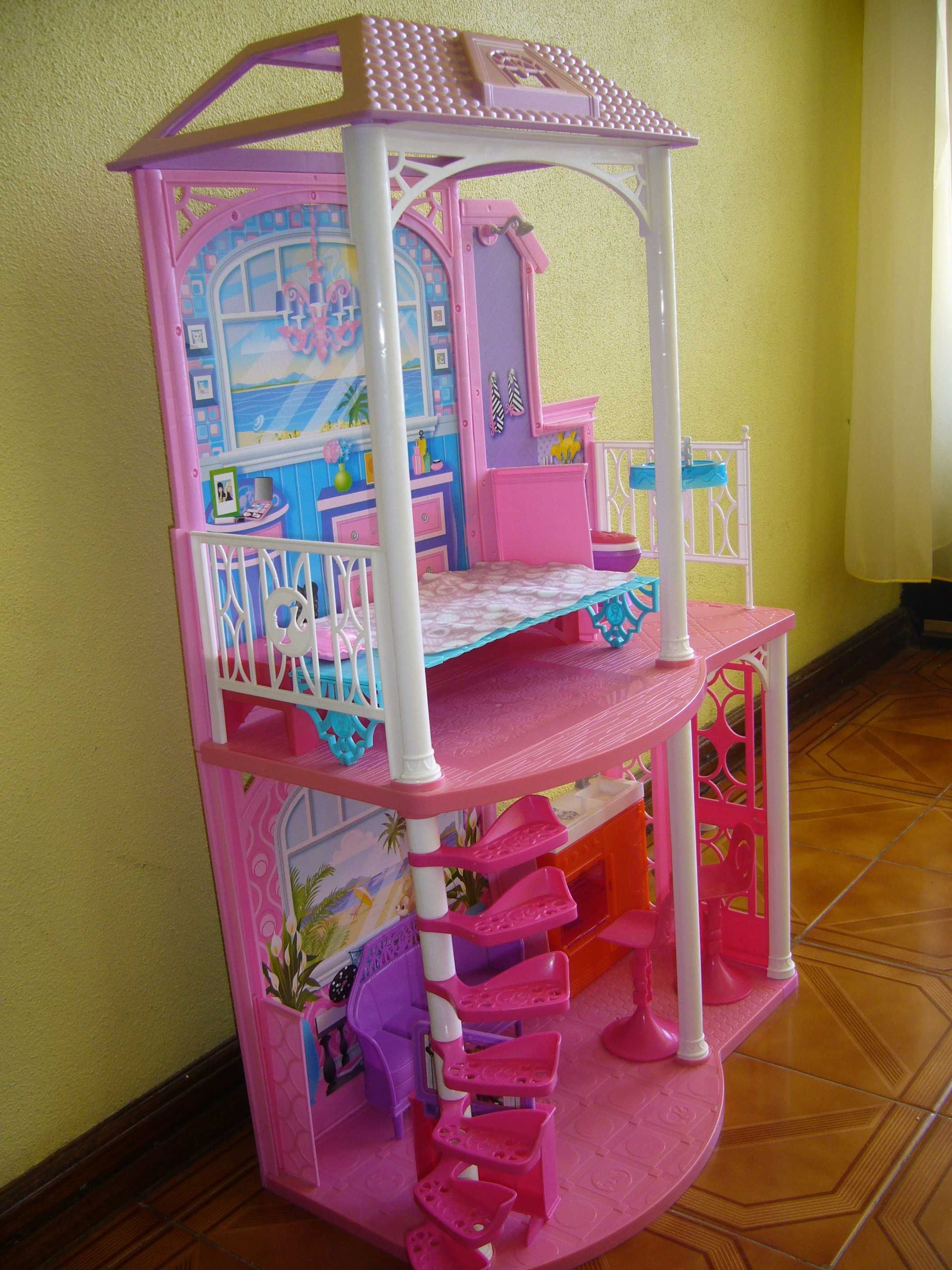 Barbie casa de praia 2 andares