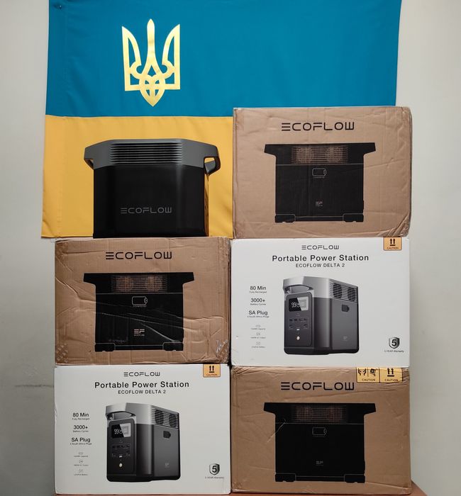 Зарядні станції Ecoflow Delta 2, 2Max, Areriy. Наявність. Кредит!