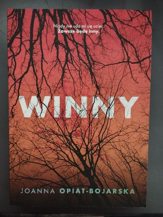 Winny książka Joanna Opiat- Bojarska. Stan idealny