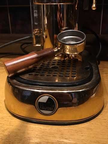 Oryginalny ekspres - La Pavoni Professional - Złoty