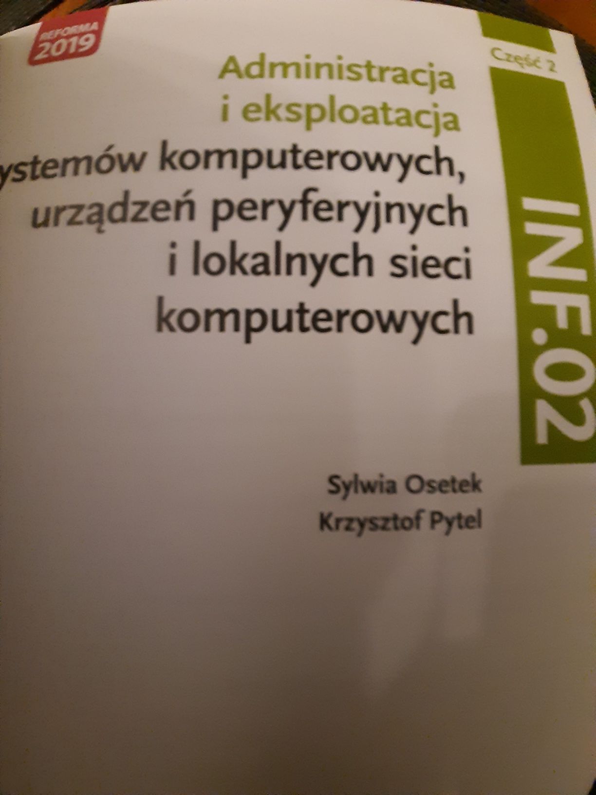 Administracja i eksploatacja systemów komputerowych i urządzeń cz.2