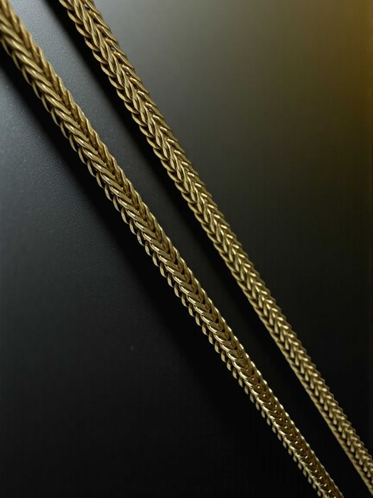 Piękny łańcuszek I 750 I Splot Lisi ogon I Świetny stan