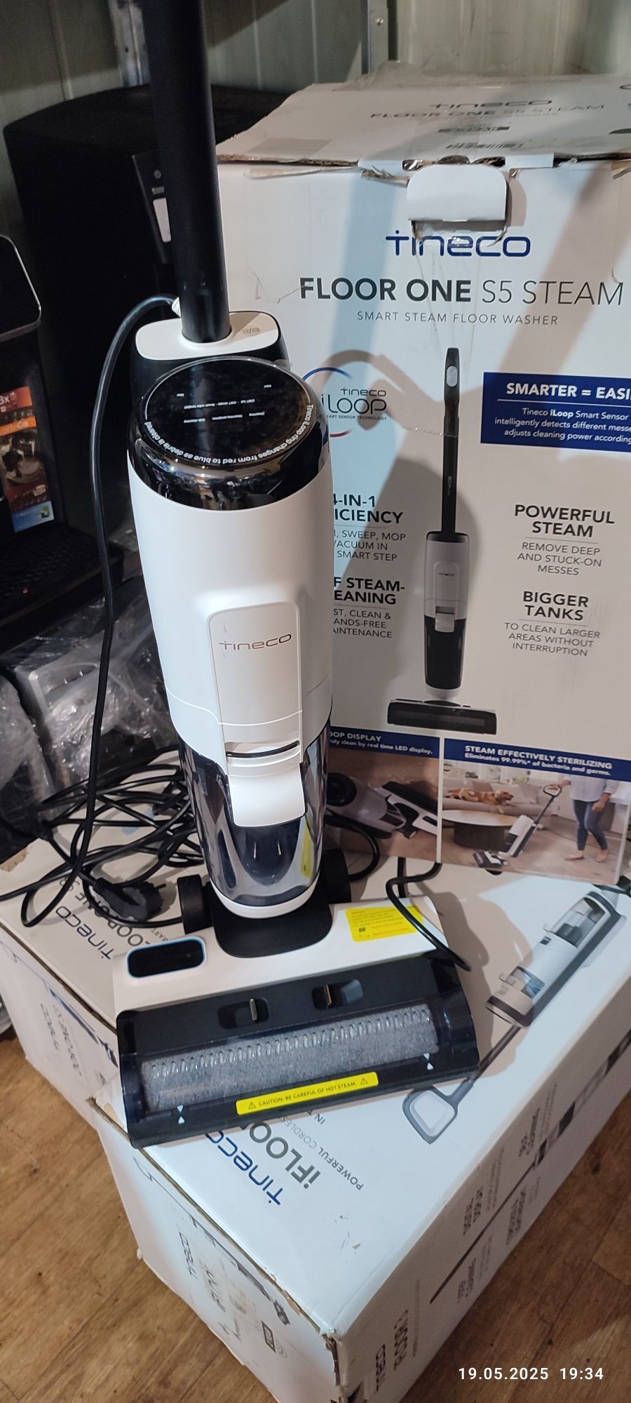 Пилосос Tineco Floor One S5 Steam миючий паров