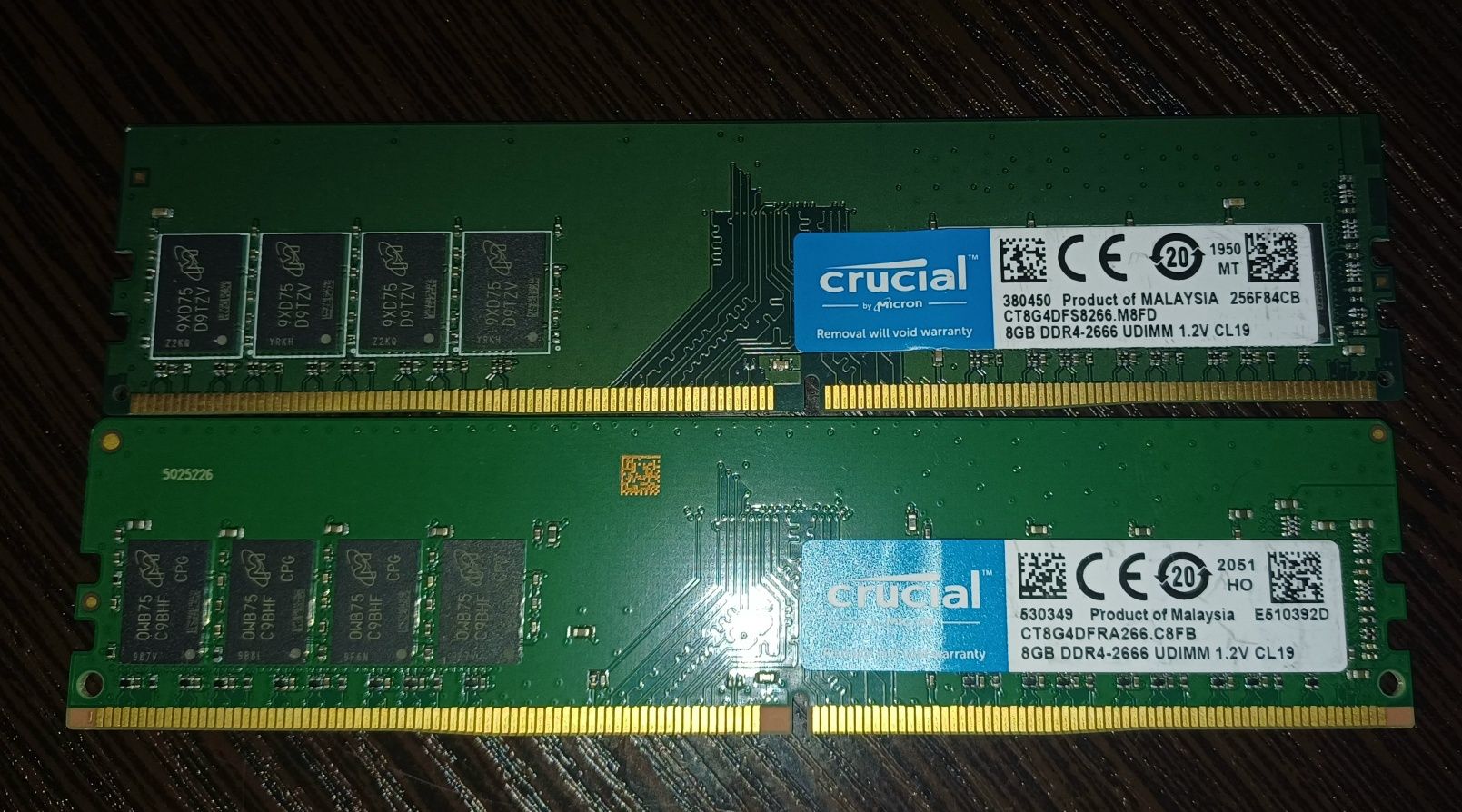 Оперативна пам'ять 8gb crucial ddr-4