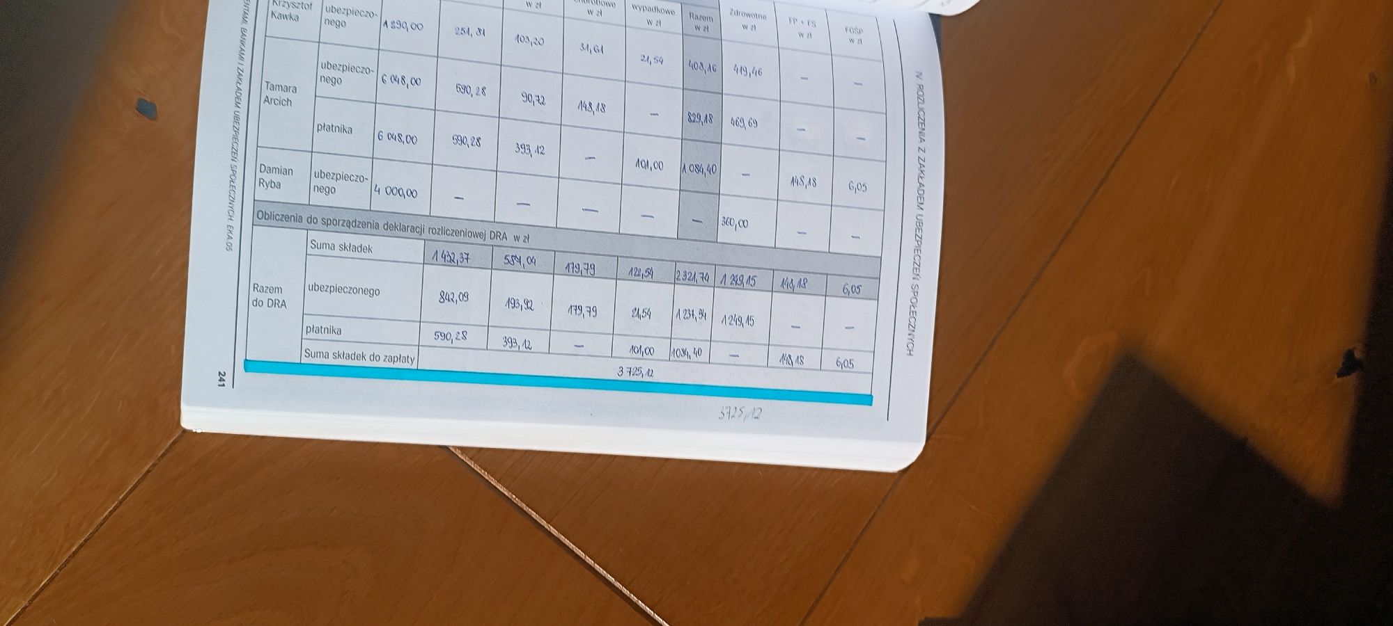 Rozliczenia z kontrahentami, bankami, pracownikami i ZUSami: EKA.05