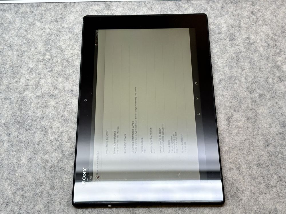 TABLET Sony Xperia Z / 16GB / Zadbany