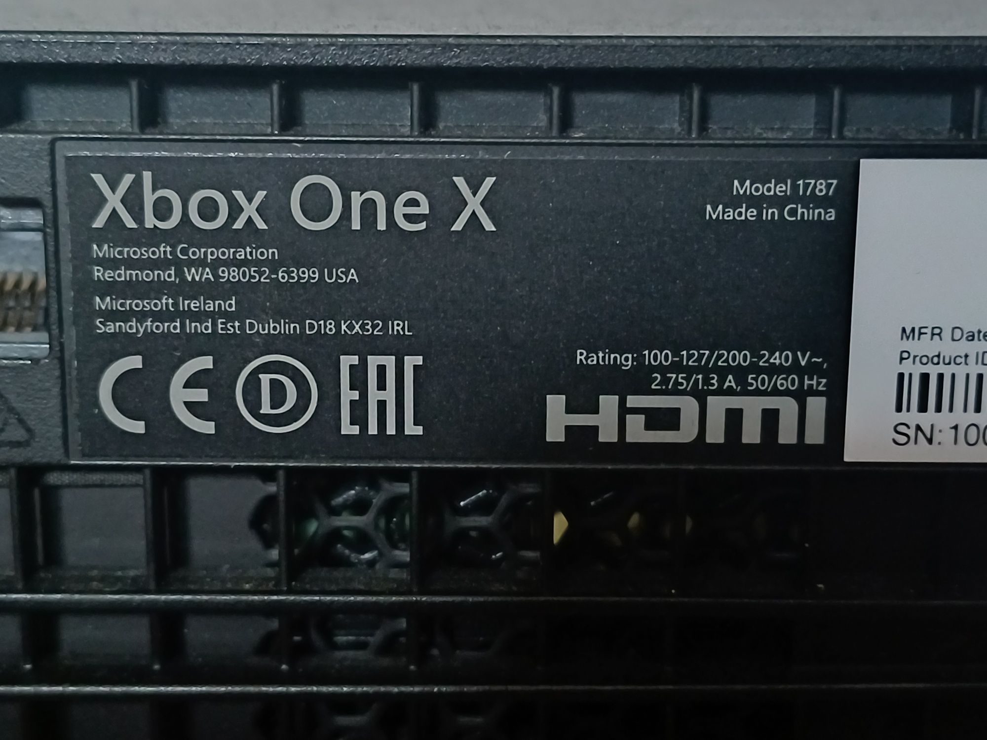 konsola xbox one x