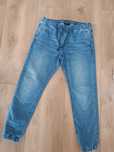 Spodnie jeansowe joggery męskie L