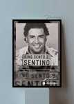 Sentino King Sento 2 plakat w ramce a3 obraz gm2l zabójstwo liryczne
