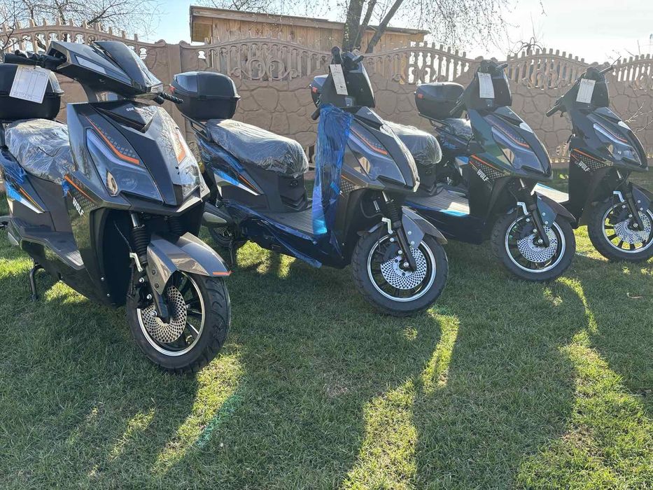 Електроскутер SokMoto WOLF НОВИНКА 2025 РОКУ. 2999ВТ 72V-28AH.ДОСТАВКА