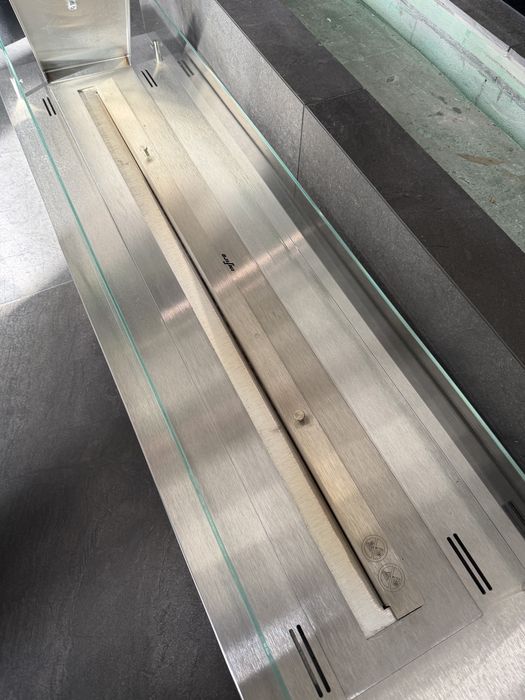 Biokominek do zabudowy infire insert 1200 inox