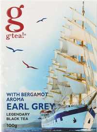 Чай Grace Earl Grey Чорний з ароматом бергамота листовий 100 г