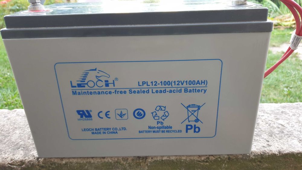 Аккумулятор б/у 12V 100Ач.