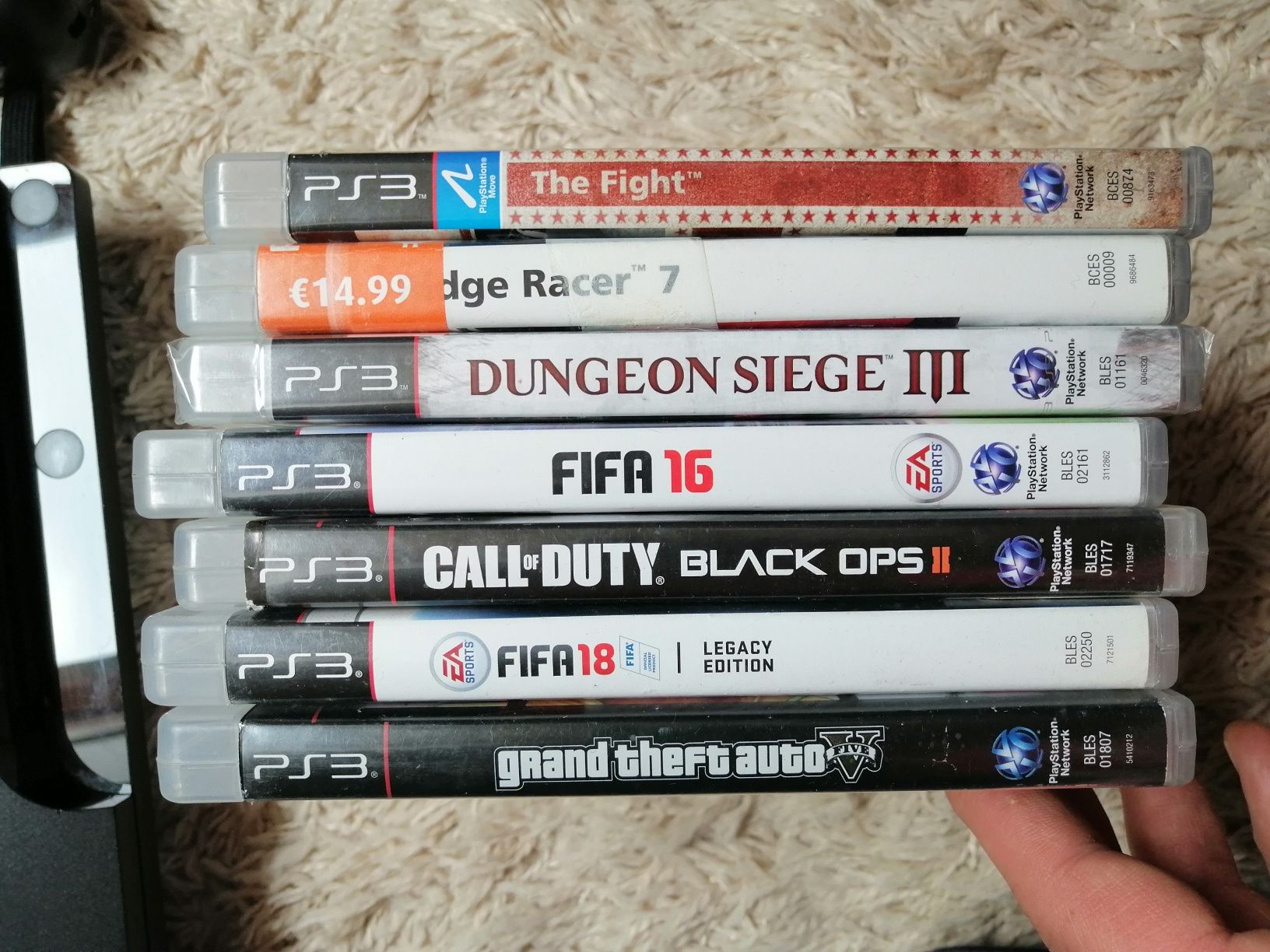 PlayStation 3 Ps3 CECH 3004a, dualshock 3, drugi pad, PS move, gry