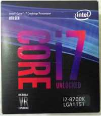 Intel core i7 8700K new lga1151