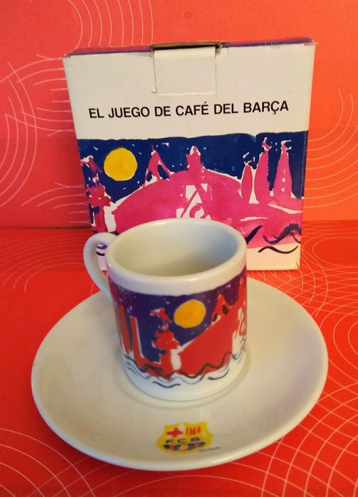 2 chávenas de café do BARÇA