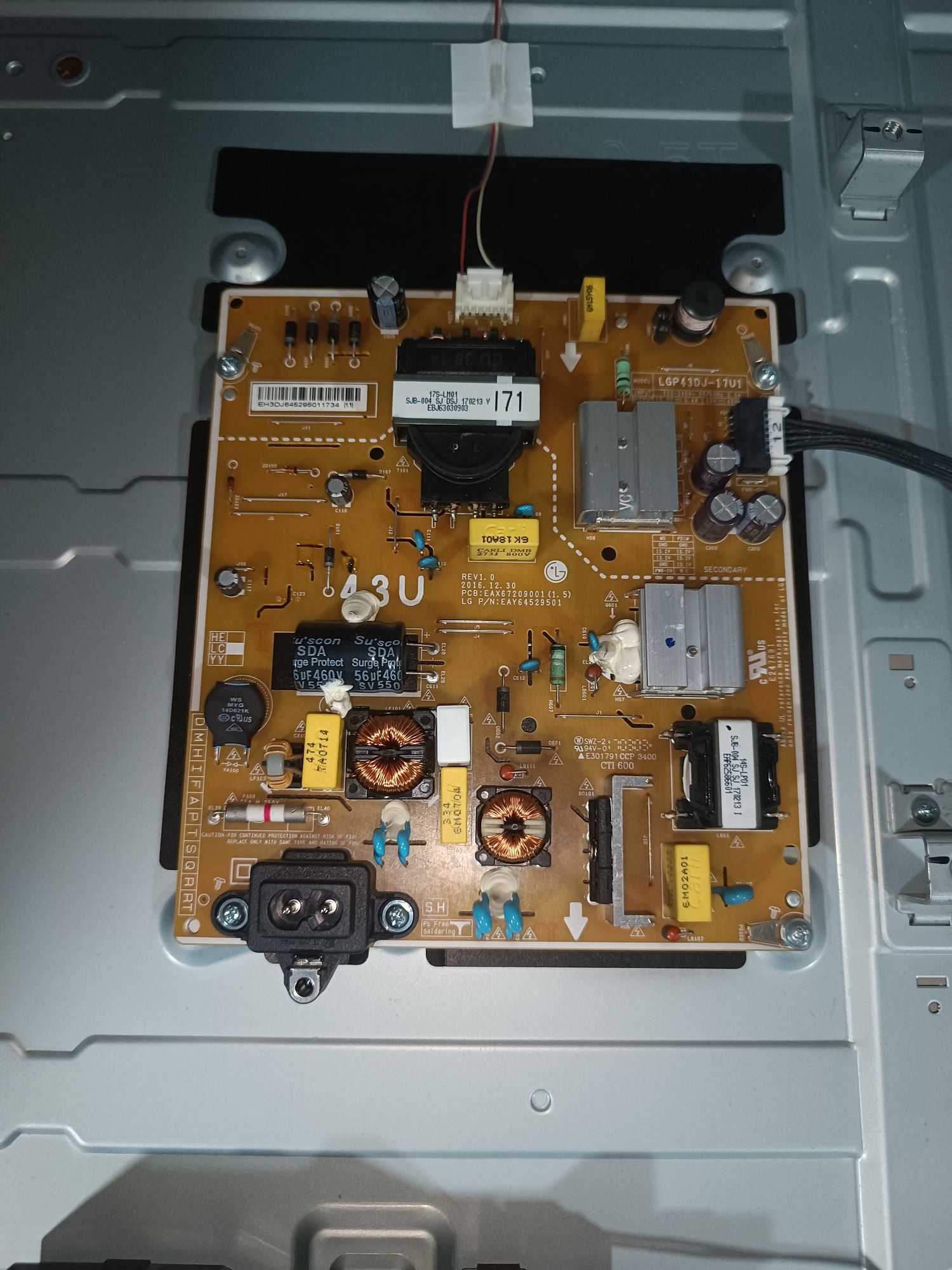 Smart TV LG 43UJ630V