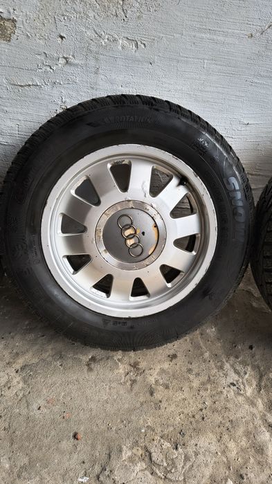 Opony zimowe 195/65 r15 + felgi audi VW seat skoda 5x112