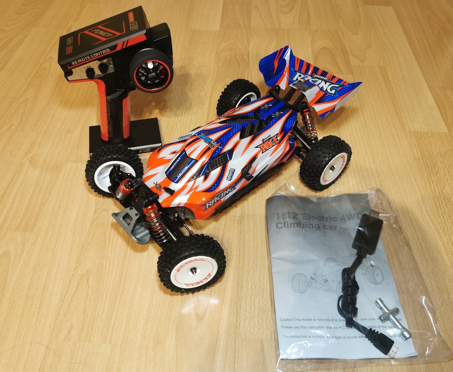 Idealny prezent, SZYBKA WYSYŁKA, Model rc Wltoys 124008