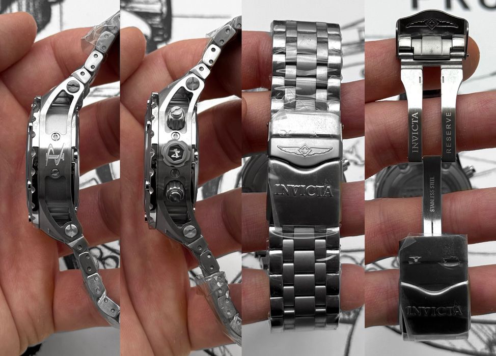 Invicta 6424 Reserve Subaqua SWISS MADE ETA G10.211 44 mm. 500 MT.