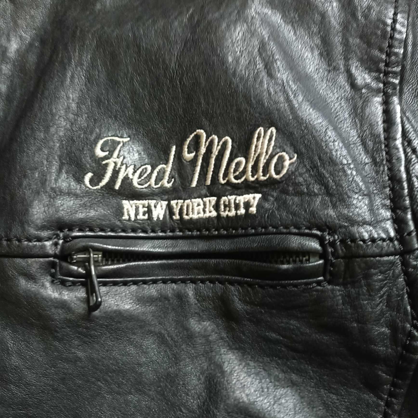 Fred mello ( strellson) куртка кожа