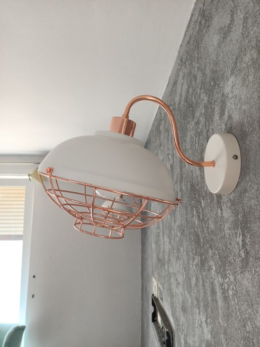 Zestaw lamp: wisząca + 2 kinkiety