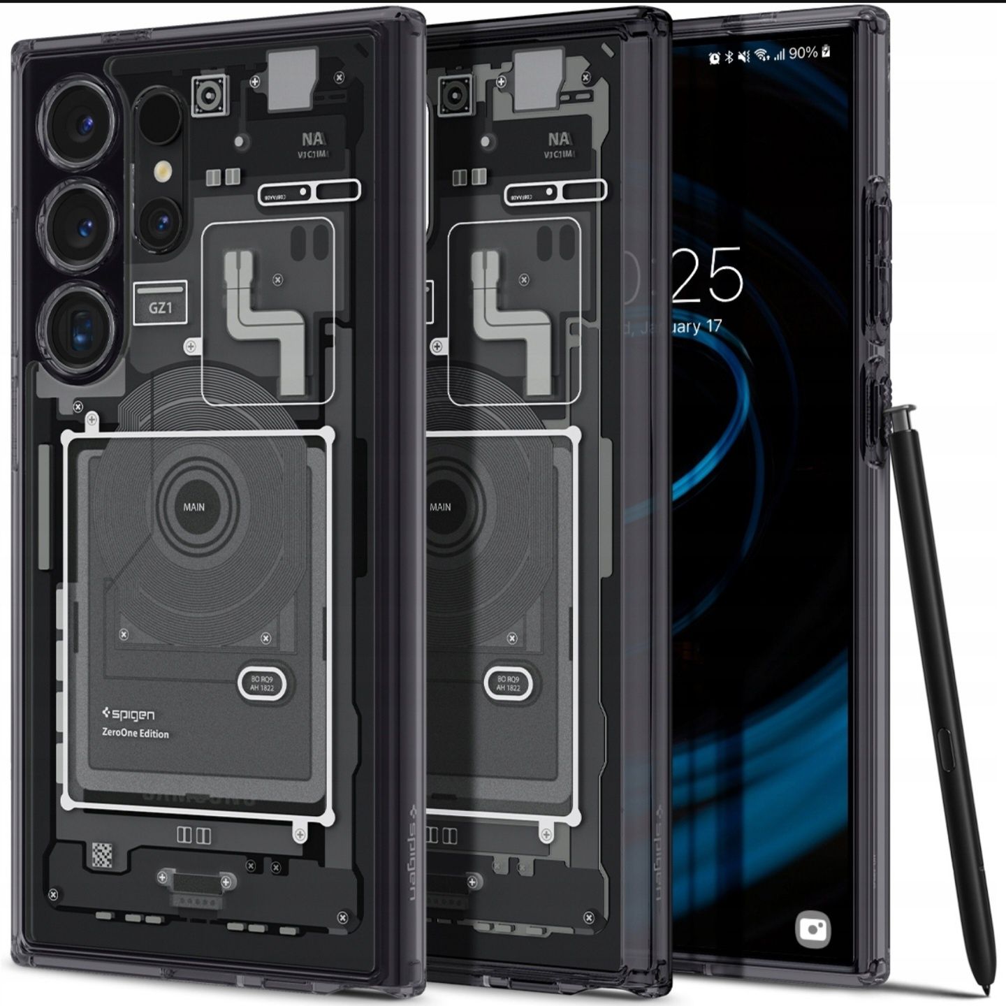 Spigen s24 Ultra Hybrid Etui