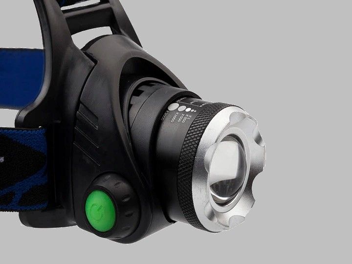 NOWA Latarka Czołowa Czołówka LED ZOOM CREE XM-L T6