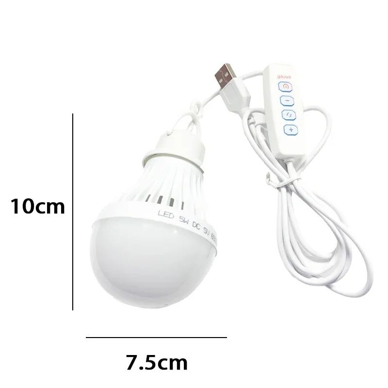 USB Led- лампа на 5 Вт з димером