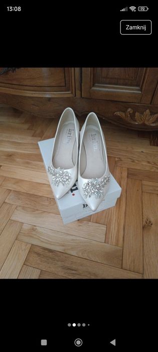 Buty ślubne brilu 41