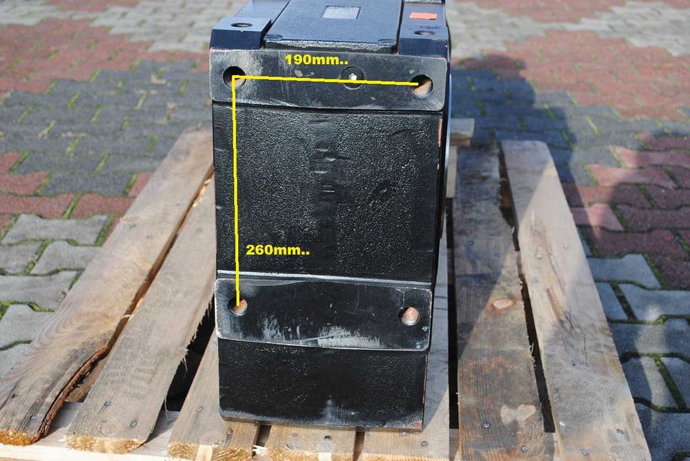 Motoreduktor kątowy 9.2kw. 9,4obr./min. WATT KUA110CIAK132ZR