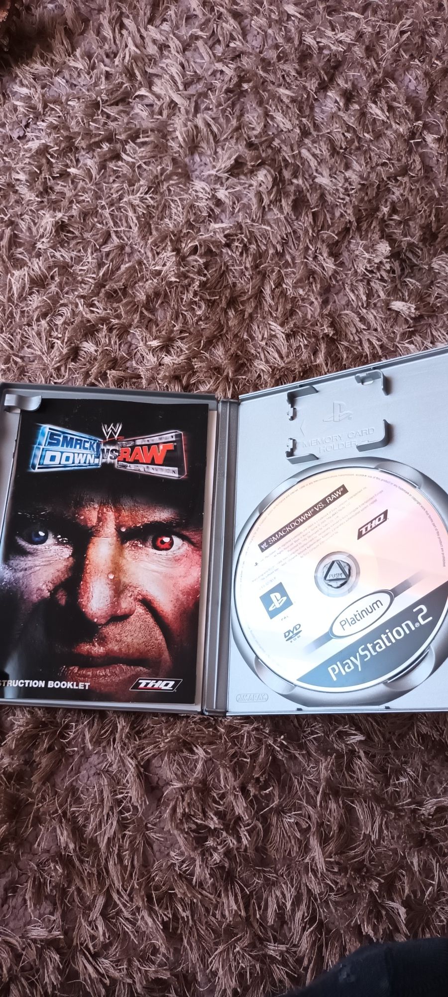 Jogo WWE Smackdown vs Raw PS2