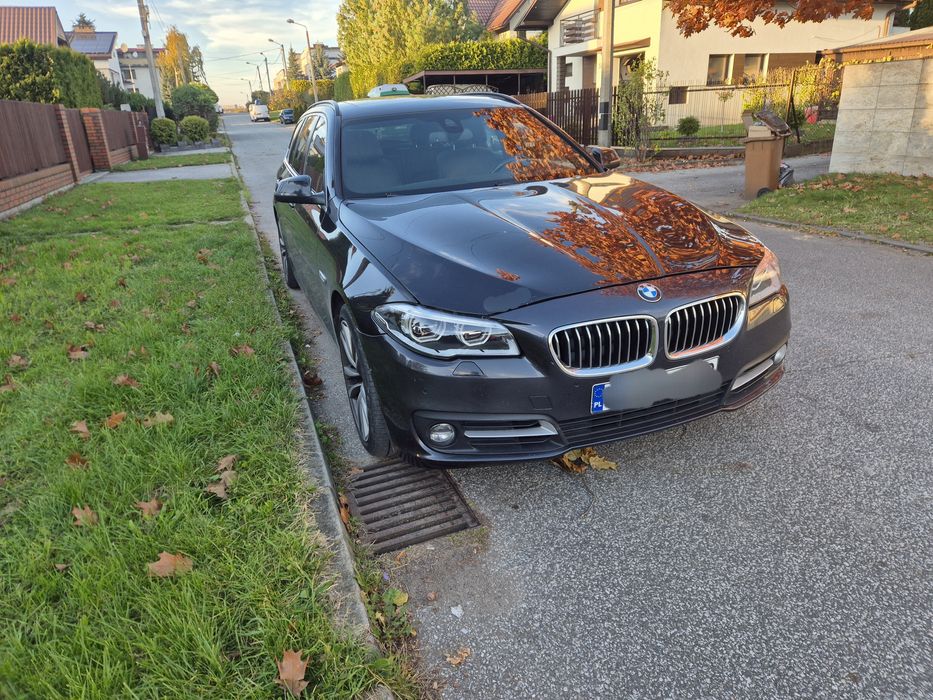 Bmw F11 Lift 530d 2015r. Dociągi Panorama Kamery 360 Hak Head UP