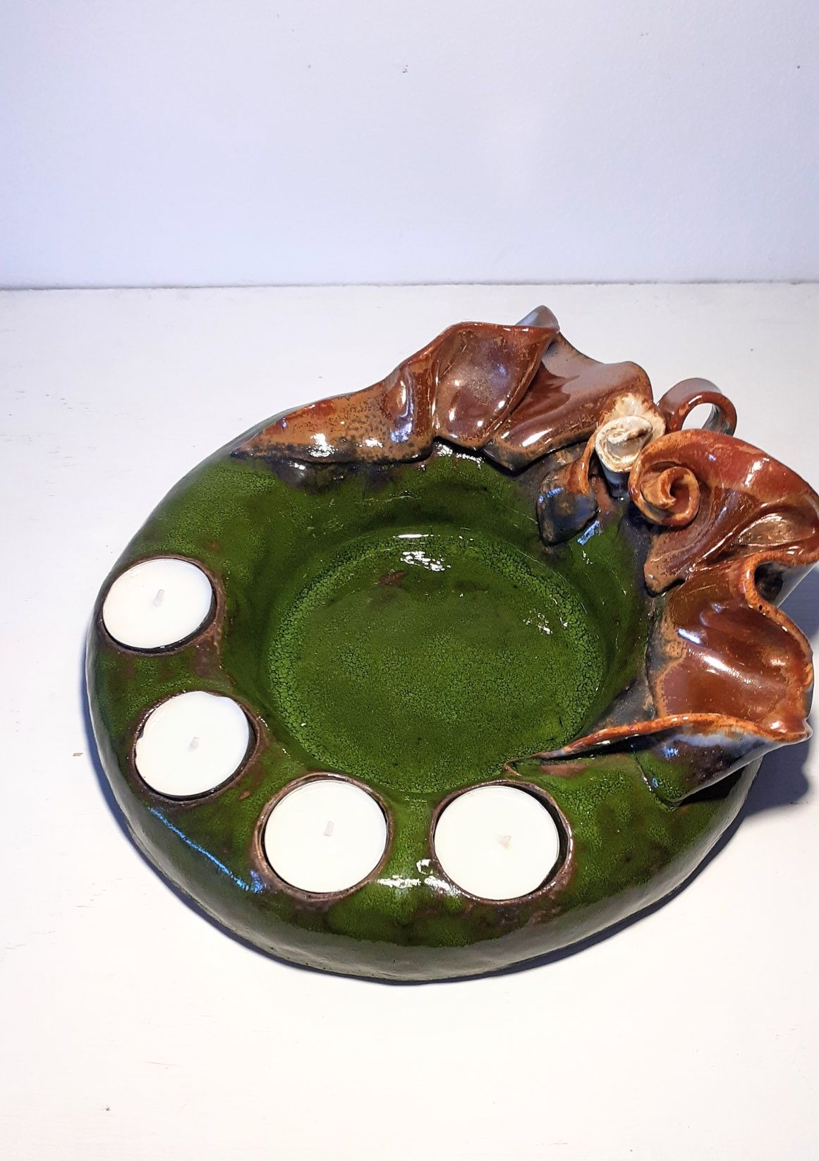 świecznik ceramiczny artystyczny