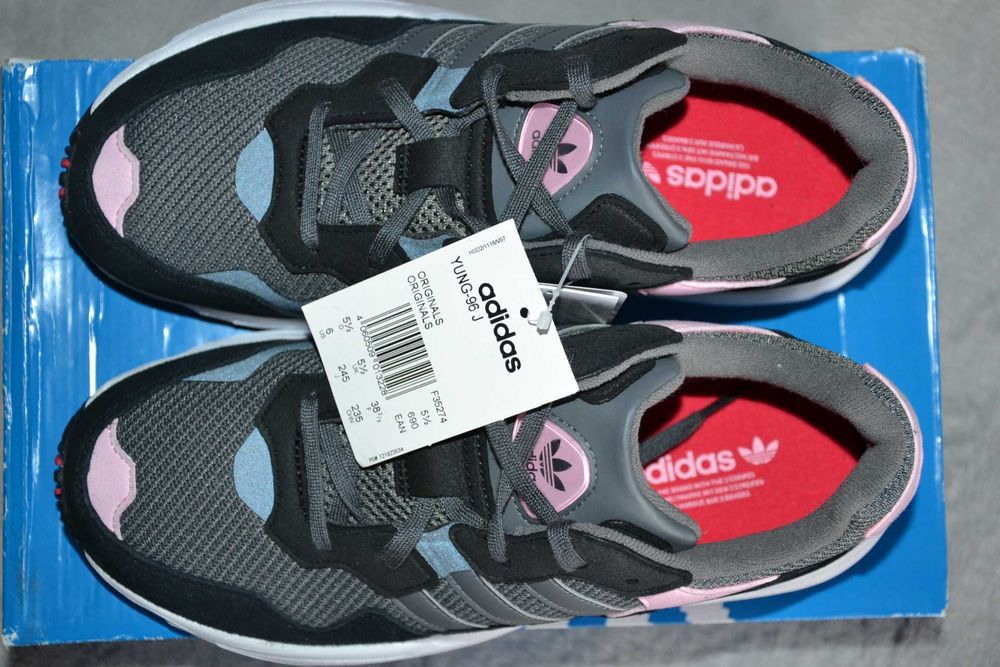 Nowe Buty Adidas YUNG 96 Junior Unisex Eur 36 -37 1/3 -38 2/3 Oryginał