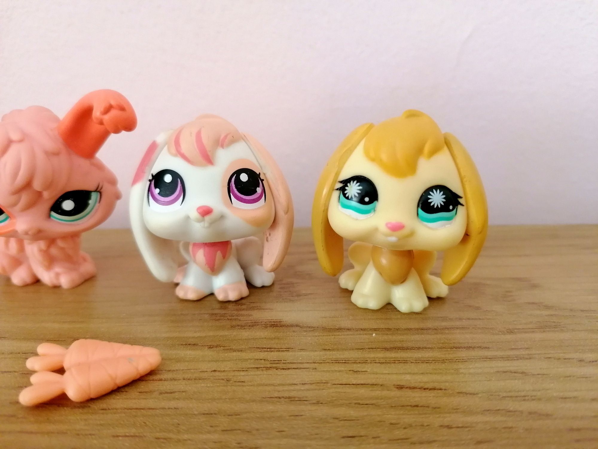 Littlest pet shop lps trzy króliki